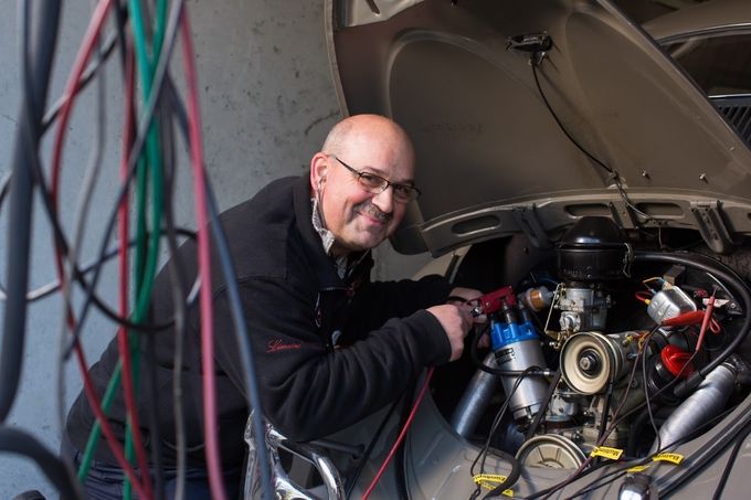 Einstellungen am Motor, VW Käfer 
