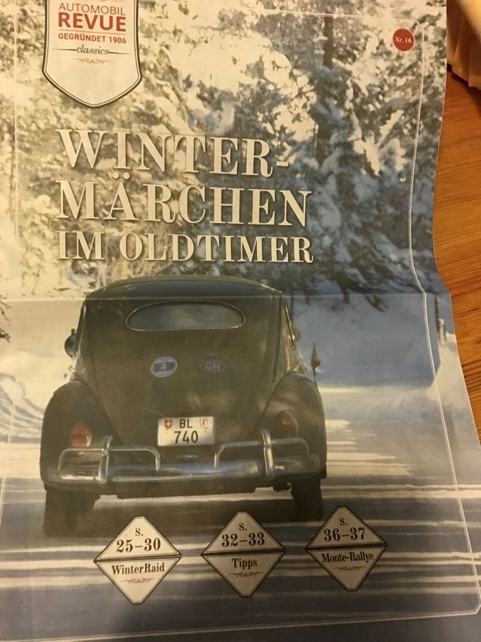 überraschendes Bild auf der Titelseite